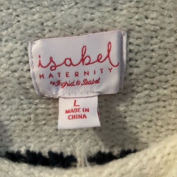 Isabel Maternity • NWT Fair Isle Pattern Sweater - Picture 6 of 7